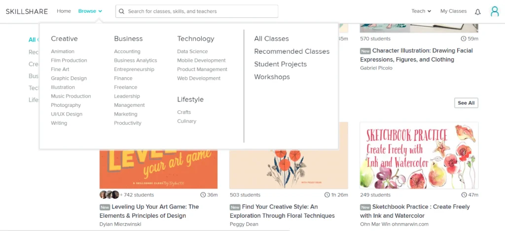 skillshare online platorm skillshare online platorm
