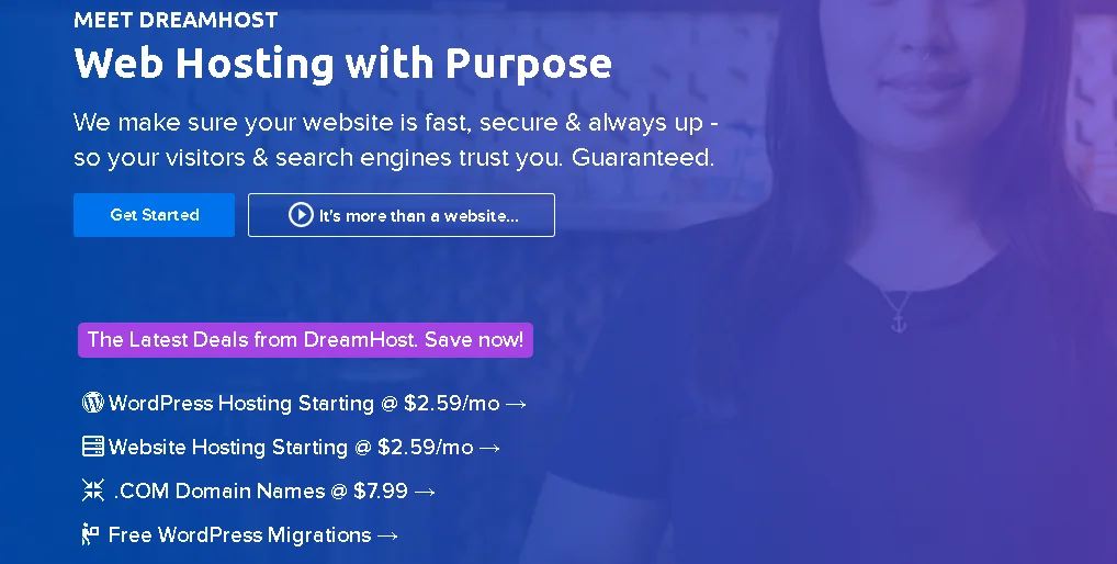 10 Awesome Cheapest Web Hosting DreamHost hosting