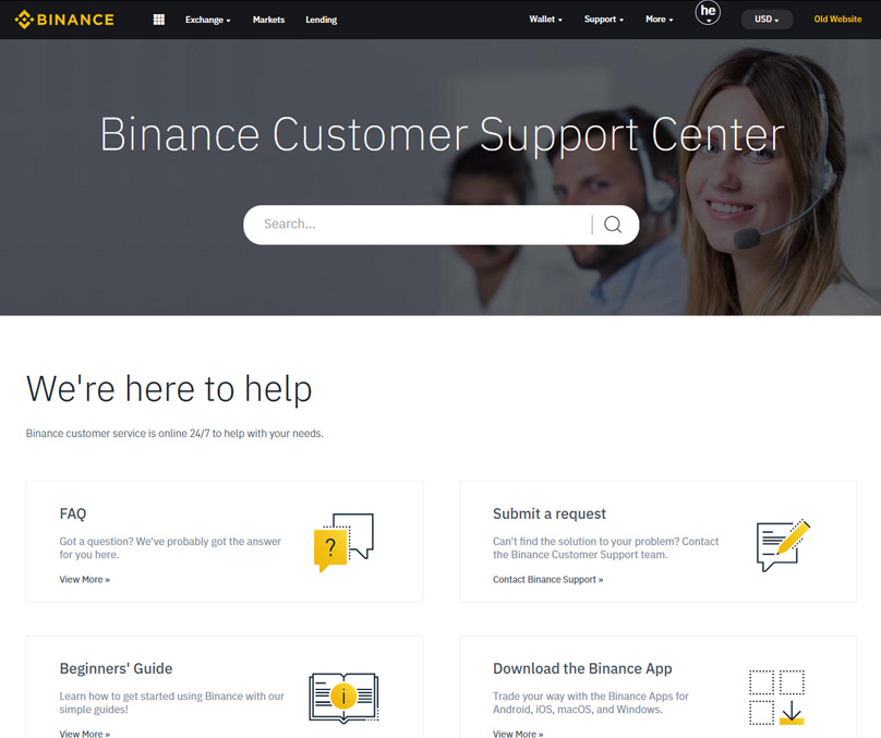 Binance Customer Support