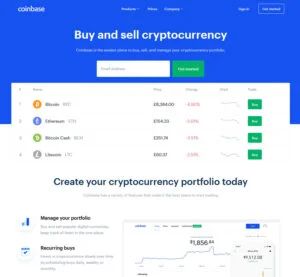 Coinbase Review: Buy & Sell Crypto - Is it Safe? | Start Entrepreneur Online Coinbase Website