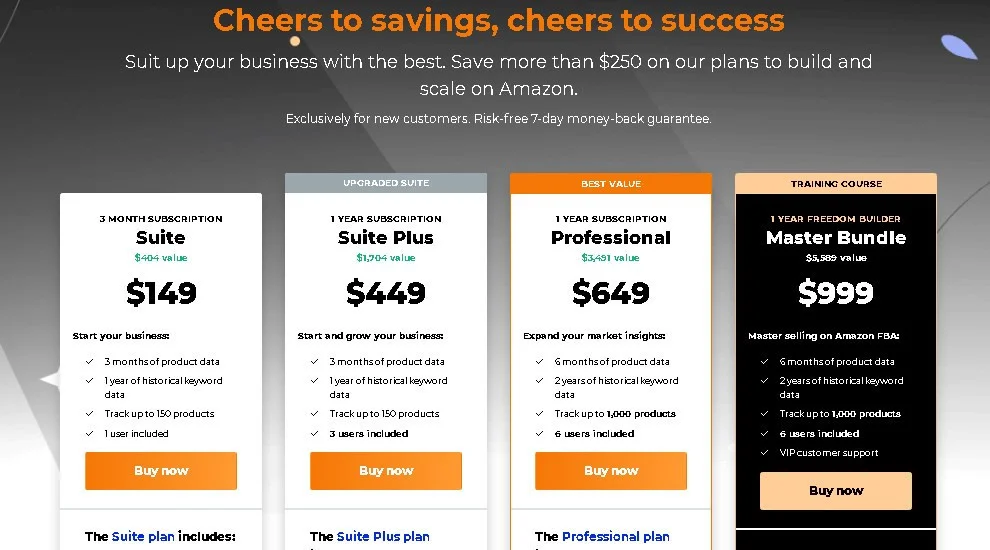JungleScout Review - New Year Pricing