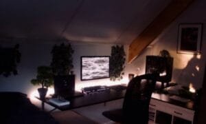 ambient lighting and a premium sound system.