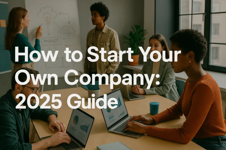 How to start your own company : A Comprehensive Guide | Start Entrepreneur Online How to start your own company