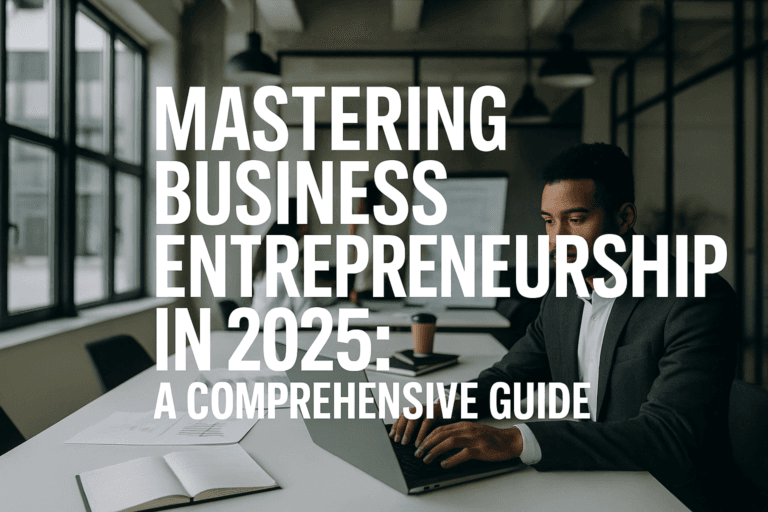 Mastering Business Entrepreneurship