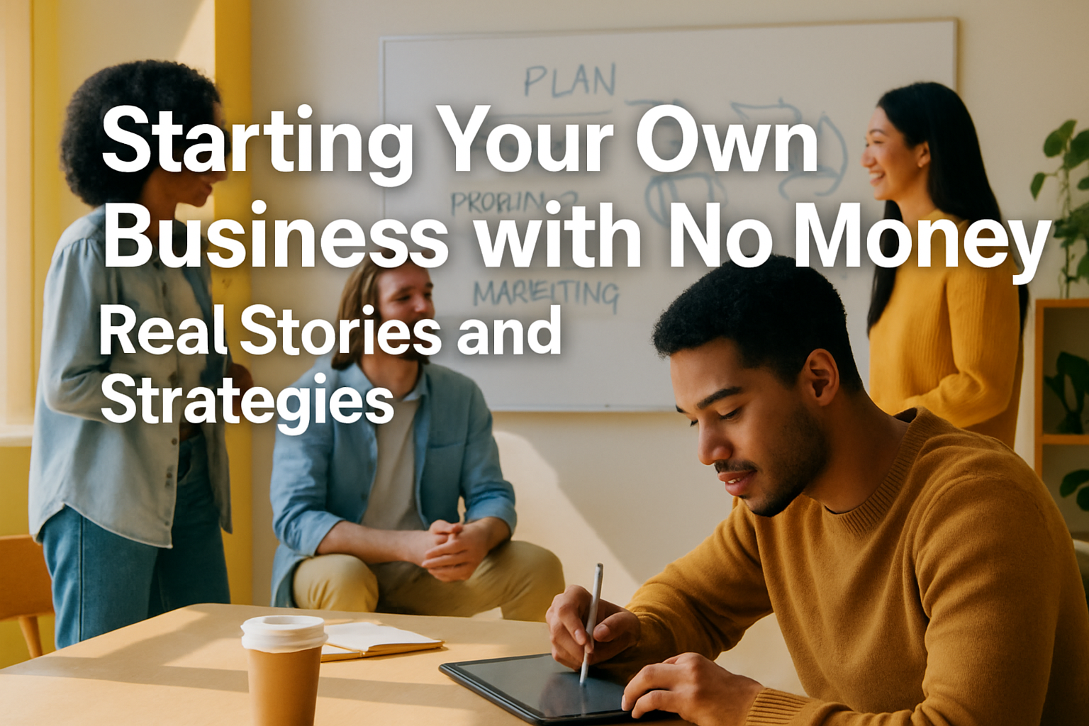 Starting Your Own Business with No Money: Real Stories and Strategies