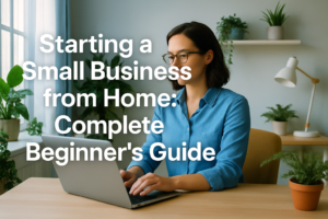 Starting a Small Business from Home: Complete Beginner’s Guide