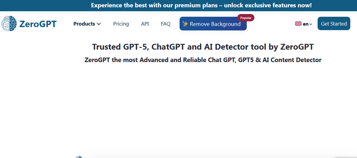 Advanced AI Service Called ZeroGPT