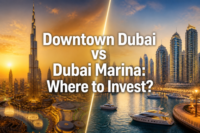Downtown Dubai vs. Dubai Marina