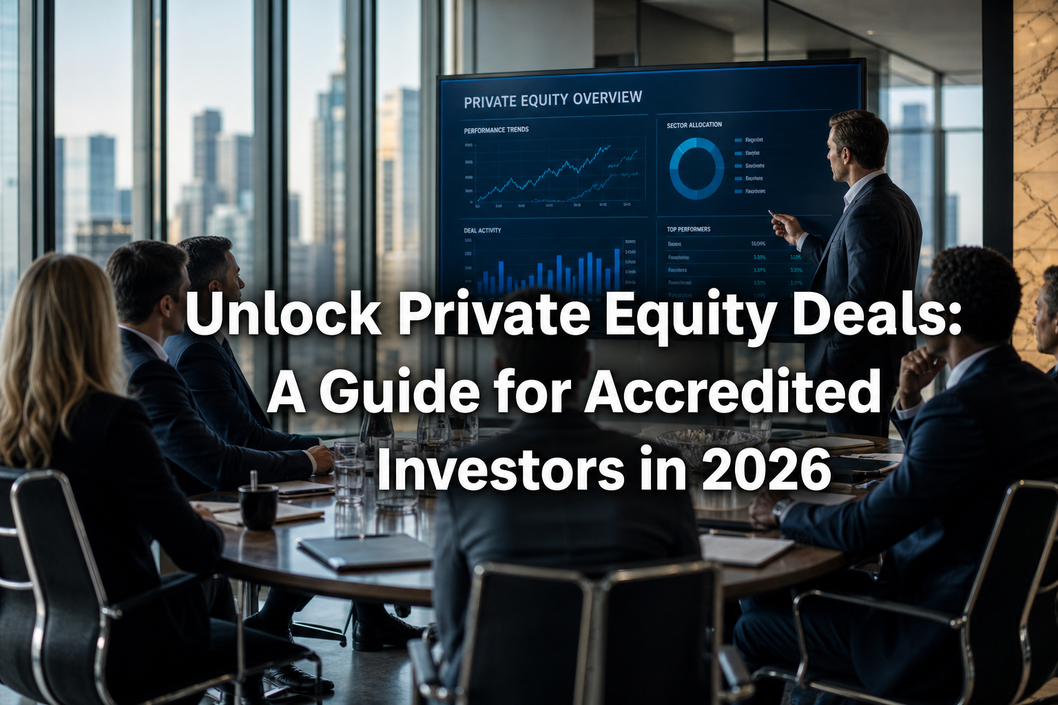 How Accredited Investors Access Private Equity Deals in