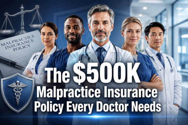 The $500K Malpractice Insurance Policy Every Doctor Needs